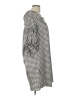 Lapis Checkered-gingham Gray Casual Dress Size XS - photo 4