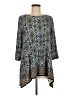 Max Edition Blue 3/4 Sleeve Blouse Size M - photo 1