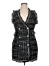 Trixxi 100% Polyester Tweed Black Cocktail Dress Size XL - photo 1