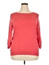 Roz & Ali Red Pullover Sweater Size 2X - photo 1