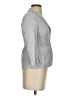Sophie Max Metallic Silver Gray Blazer Size XS - photo 4