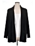 Terra & Sky Black Cardigan Size 0X - photo 1