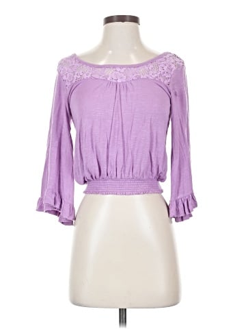 About A Girl 3/4 Sleeve Blouse (view 1)