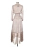 Maje 100% Polyester Ivory Casual Dress Size EU (FR) 34 / US 2 - photo 2