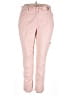 Elevenses Solid Pink Casual Pants Size XL - photo 1