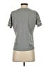 J.Crew 100% Cotton Metallic Silver Short Sleeve Top Size S - photo 2