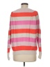 Repeat Cashmere 100% Cotton Stripes Pink Pullover Sweater Size M - photo 2