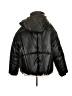 Zara Solid Black Snow Jacket Size S - photo 2
