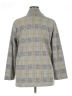 Alison Andrews Plaid Gray Blazer Size 1X - photo 2