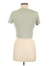 Shein Green Short Sleeve T-Shirt Size L - photo 2