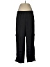 J.Jill Solid Black Cargo Pants Size M - photo 1