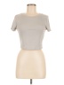 Shein Gray Short Sleeve T-Shirt Size L - photo 1