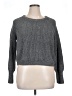 American Apparel 100% Cotton Metallic Gray Pullover Sweater Size XL - photo 1