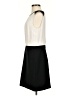 Ann Taylor LOFT 100% Polyester Color Block Ivory Cocktail Dress Size 0 - photo 5