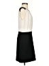 Ann Taylor LOFT 100% Polyester Color Block Ivory Cocktail Dress Size 0 - photo 4