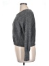 American Apparel 100% Cotton Metallic Gray Pullover Sweater Size XL - photo 5