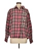 Unbranded Pink Long Sleeve Polo Size M - photo 1
