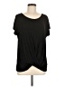 ANTIBES BLANC Black Short Sleeve Top Size M - photo 1