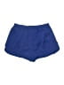 Asics 100% Polyester Blue Athletic Shorts Size S - photo 2