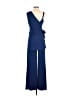 Halston Blue Jumpsuit Size 0 - photo 2