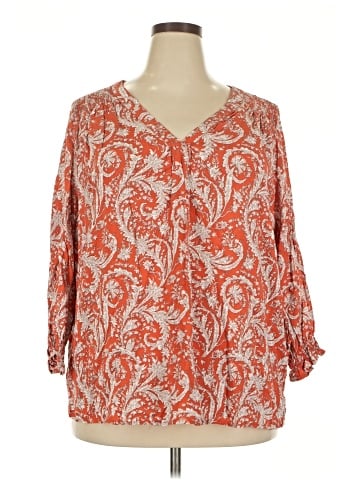 Jones & Co 3/4 Sleeve Blouse (view 1)