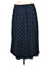 dip 100% Viscose Polka Dots Blue Casual Skirt Size L - photo 2
