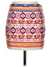 Harper 100% Cotton Graphic Orange Casual Skirt Size S - photo 1