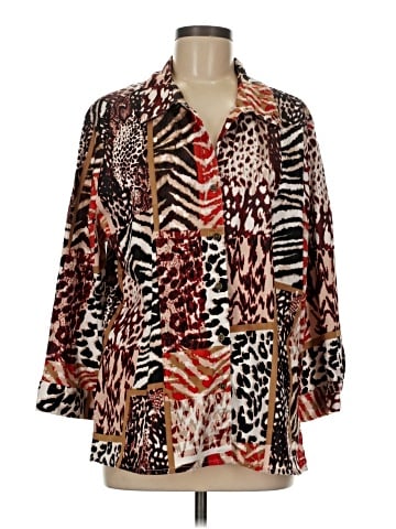 Allison Daley Long Sleeve Blouse (view 1)
