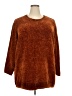 Woman Within 100% Polyester Brown Pullover Sweater Size 22 (1X) - photo 1