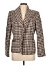 Liz Claiborne Houndstooth Brown Blazer Size 12 - photo 1