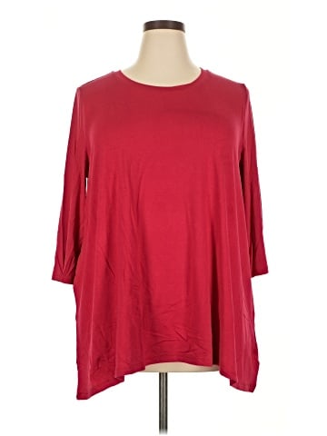 Jessica London 3/4 Sleeve T-Shirt (view 1)