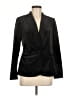 Charter Club Solid Black Blazer Size 6 - photo 1
