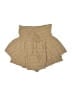Unbranded Solid Tan Casual Skirt Size XL - photo 1