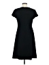 Talbots Solid Black Casual Dress Size 6 - photo 2