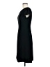 Talbots Solid Black Casual Dress Size 6 - photo 5