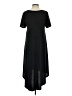 Lularoe Solid Black Casual Dress Size S - photo 2