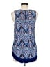 Daniel Rainn 100% Rayon Blue Sleeveless Blouse Size M - photo 2