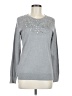 Peck & Peck Silver Pullover Sweater Size M - photo 1