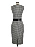 Michael Kors Houndstooth Gray Black Cocktail Dress Size 10 - photo 2