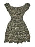 Justify 100% Rayon Floral Green Black Dress Size S (kids) - photo 2