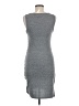 Leith Solid Gray Casual Dress Size M - photo 2