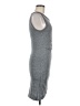Leith Solid Gray Casual Dress Size M - photo 4