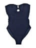 Cache Coeur Solid Blue One Piece Swimsuit Size XS - photo 1