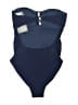 Cache Coeur Solid Blue One Piece Swimsuit Size XS - photo 2