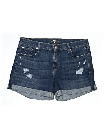 7 For All Mankind Denim Shorts (view 1)