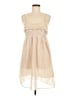 Assorted Brands 100% Polyester Tan Cocktail Dress Size 8 - photo 1
