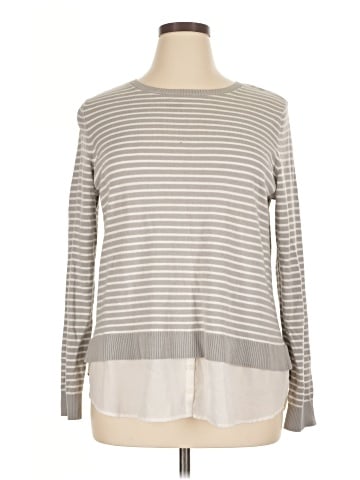 Ann Taylor LOFT Outlet Long Sleeve Top (view 1)