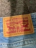 Levi's Hearts Blue Jeans Size 28 waist - photo 7
