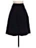 H&M 100% Polyester Solid Black Formal Skirt Size 2 - photo 2