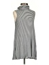 Puella Stripes Silver Casual Dress Size XS - photo 1